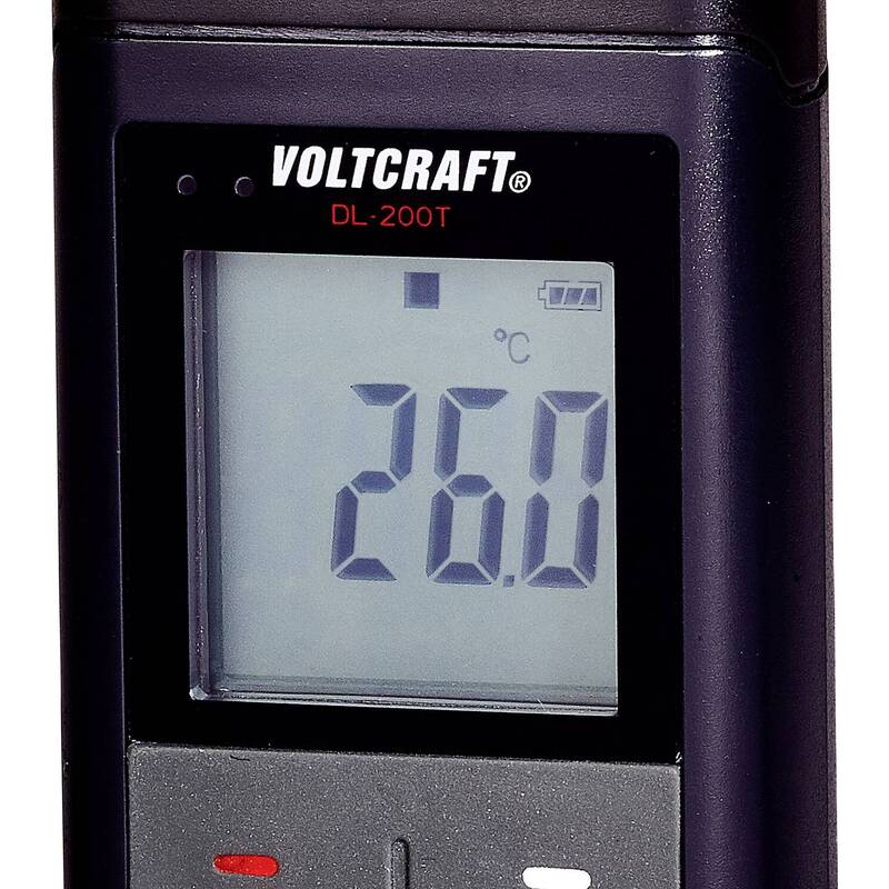 Voltcraft DL-220THP Multifunktioneller Datenlogger -30 bis +60 °C PDF Funktion - 4016139081298
