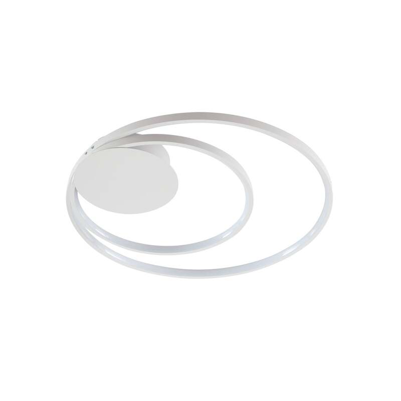 Lindby Deckenlampe Deckenleuchte Nerwin LED Lampe dimmbar warmweiß Ø59,5cm - 4251096574029