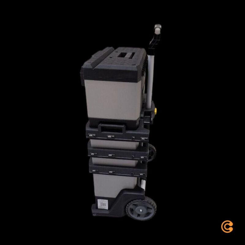 Stanley Werkzeugbox Kunststoff FatMax 1-95-622 mobil grau 568x568x893mm 15,94kg - 3253561956225
