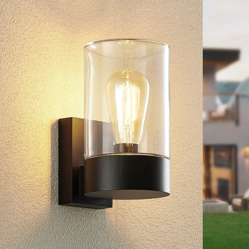 Arcchio Außenwandleuchte Liljana LED Wandleuchte Gartenlampe dimmbar schwarz - 4251911703207