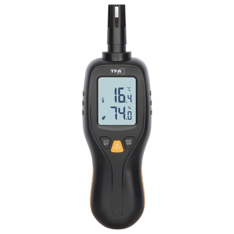 TFA Dostmann Thermo-Hygrometer digital Temperatur- und Luftfeuchtigkeitsmesser - 4009816042545