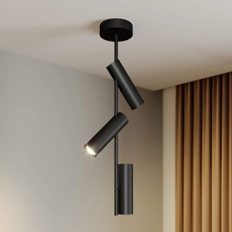 Sigma Lighting Deckenspot Deckenlampe Lampe Leuchte Strahler 3-fl. Leda schwarz - 5902846819837