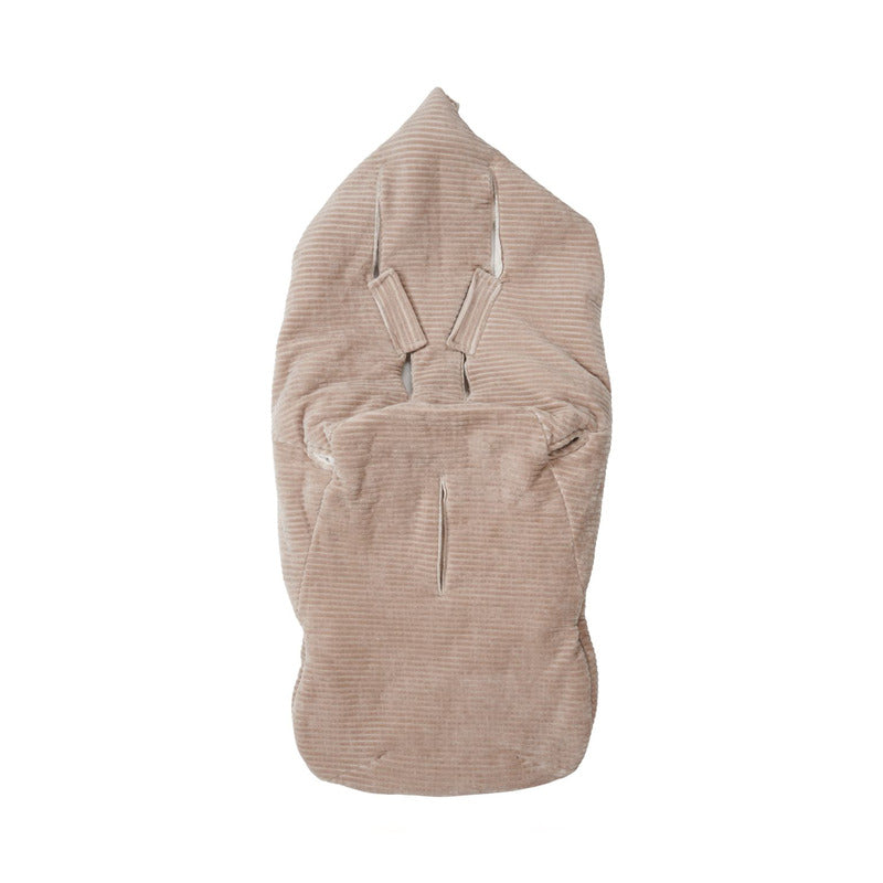 koeka Fußsack Kinderwagensack Buggy Plüsch Vik Clay Universal Cord Struktur - 8718276216965