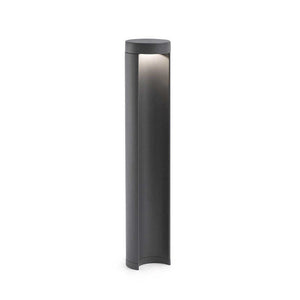 B-Ware FARO BARCELONA Pollerleuchte Bodenleuchte LED Chandra H45cm grau Aluminium