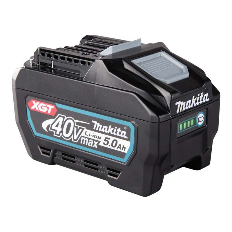 Makita Akku BL4050F Li-Ionen 40V 5Ah Akku Ladegerät robust Baustelle schwarz - 0088381580946