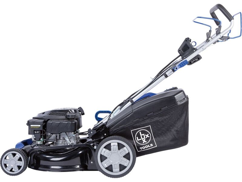 LUX-TOOLS Benzinrasenmäher B-RM-46-AE B Mäher Gartenpflege 46cm für 1500m² - 4007872348700