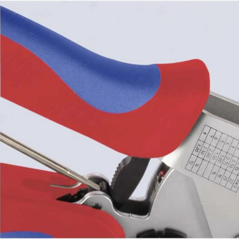 Knipex Crimpzange Stiftkontakte Buchsenkontakt 0,35 bis 3 mm² ergonomisch 230mm - 4003773088820