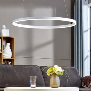 B-Ware Arcchio Pendelleuchte Hängelampe Led Albiona Weiß Acryl Metall Baldachin 80cm22