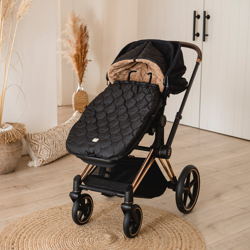 Kaiser Fußsack Kinderwagen Baby Recy XL Fleece Light Brown Warmhalter - 4011863003868
