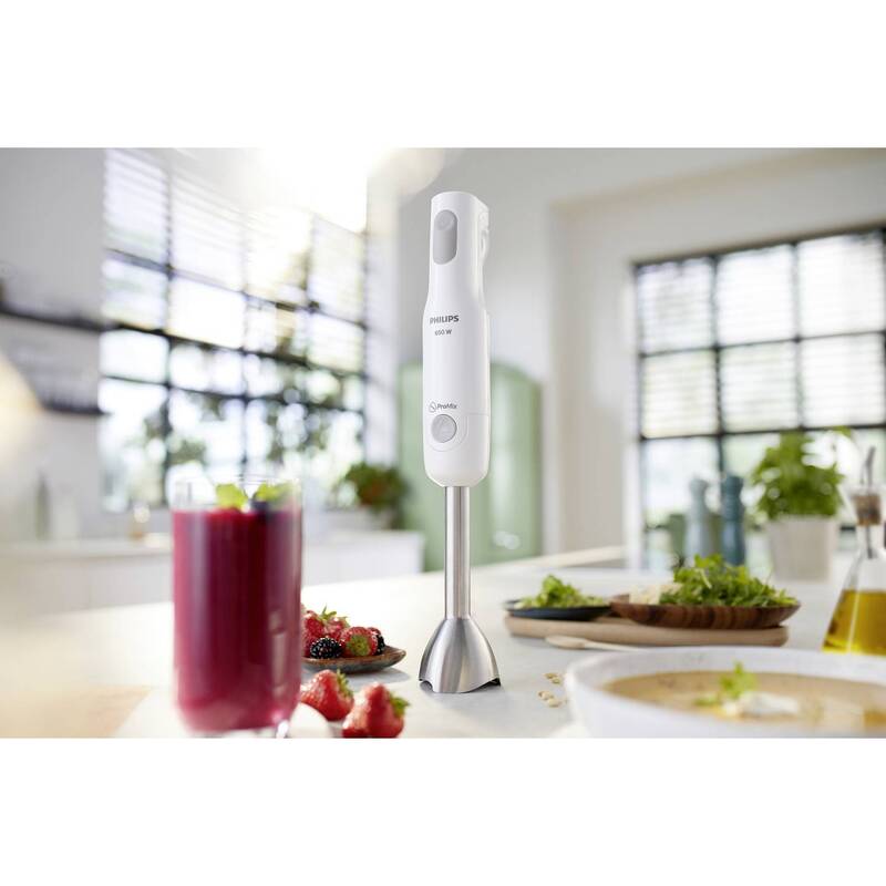 Philips Home Stabmixer Pürierstab ProMix 650W Mixer Küchenhelfer Weiß 650W - 8710103914440