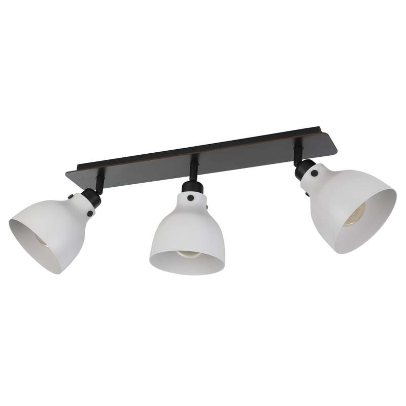 Eglo Deckenstrahler Matlock LED Strahler 3-flg dimmbar grau schwarz 74cm - 9002759438296