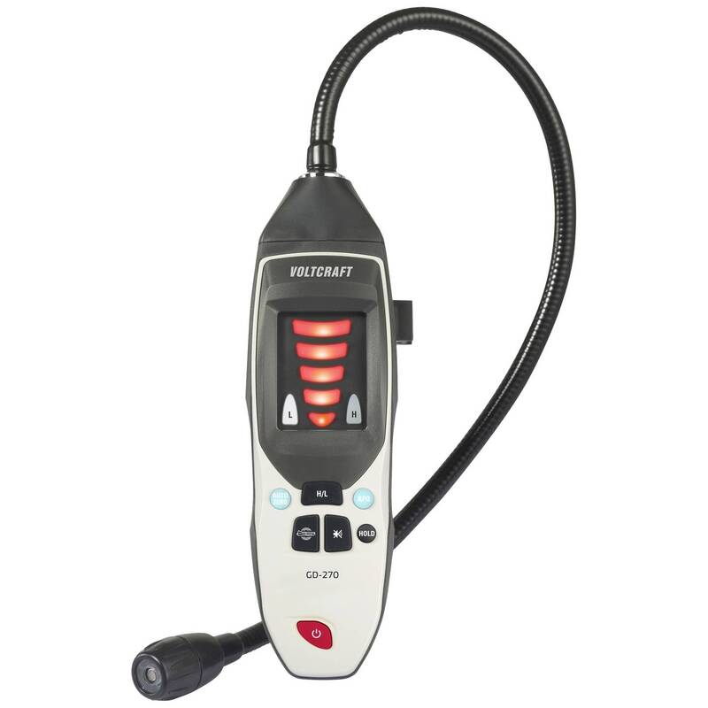 Voltcraft Gasleck-Detektor GD-270 Methan Wasserstoff Propan Handgerät 415g - 4064161312637