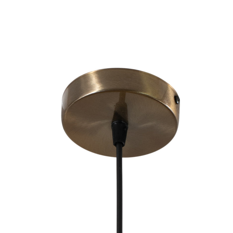 ROYALTECH Hängeleuchte Astel LED Pendelleuchte Lampe dimmbar rot altmessing 43cm - 8684543261900