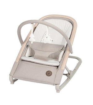 B-Ware Maxi-Cosi Kori Babywippe Wippe Babywippe Classic Beige 3-Punkt-Sicherheitsgurt