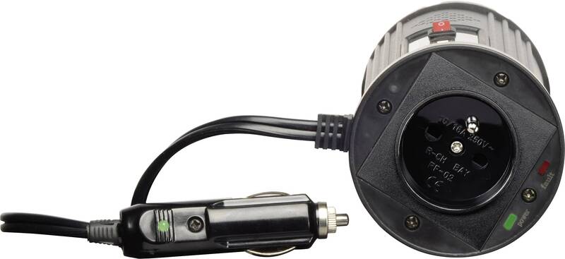 VOLTCRAFT Wandler MSW 150-24-F 150 W 24 V/DC - 230 V/AC Dosenform Getränkehalter - 4016138940077