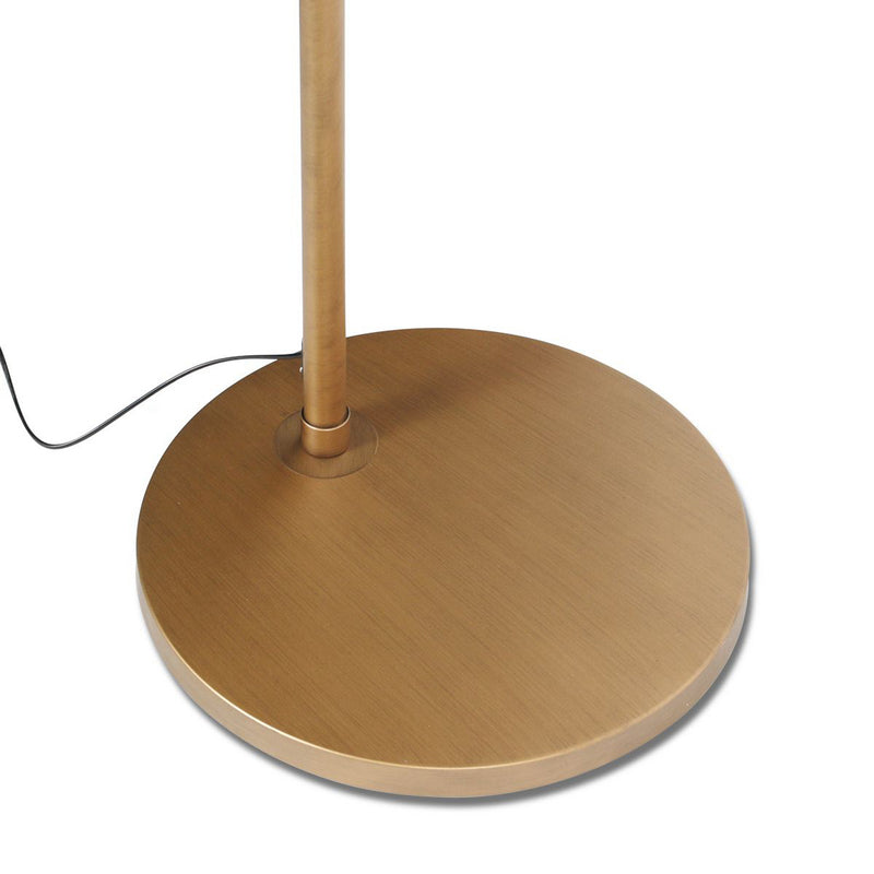 Steinhauer Bogen-Stehlampe Sparkled Light dimmbar Holz Leuchte bronze 240cm - 8712746179910