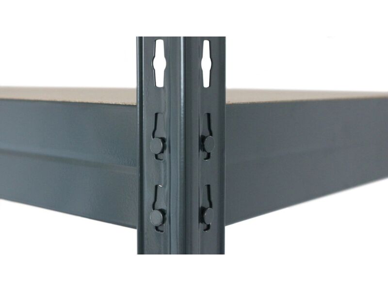 Ar Shelving Schwerlast-Steckregal Lagerregal Anthrazit 180x120cm 250kg - 8586002701616