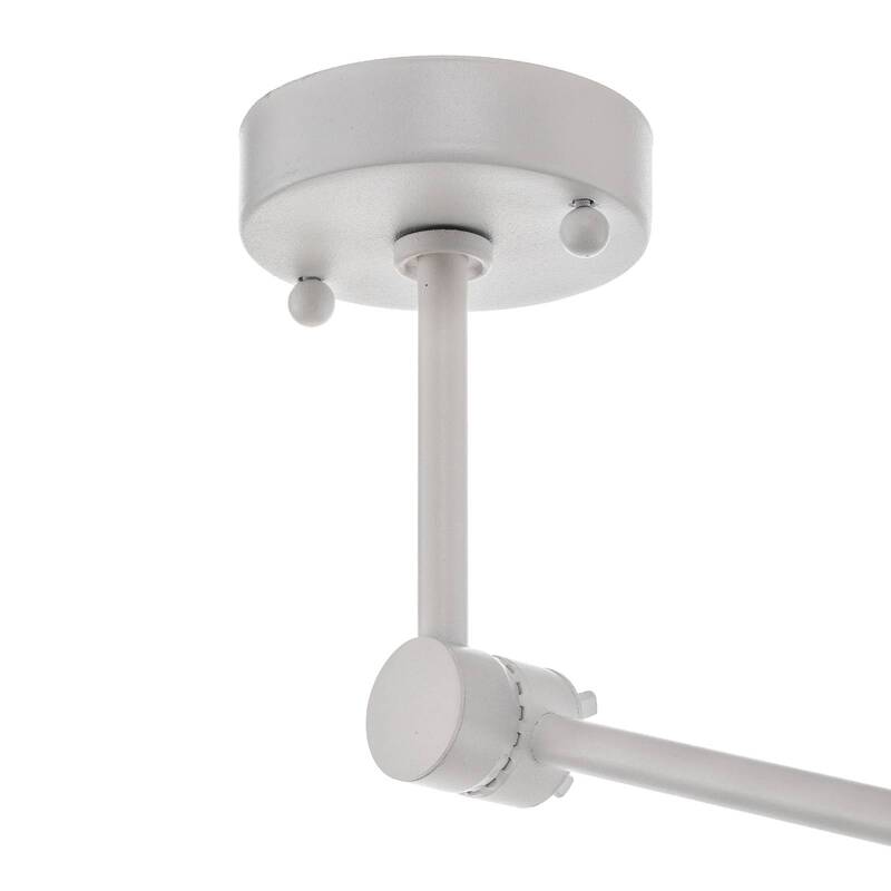 Euluna Deckenlampe 808 Deckenlampe Lampe Leuchte verstellbar 1-flammig weiß - 5904798637187