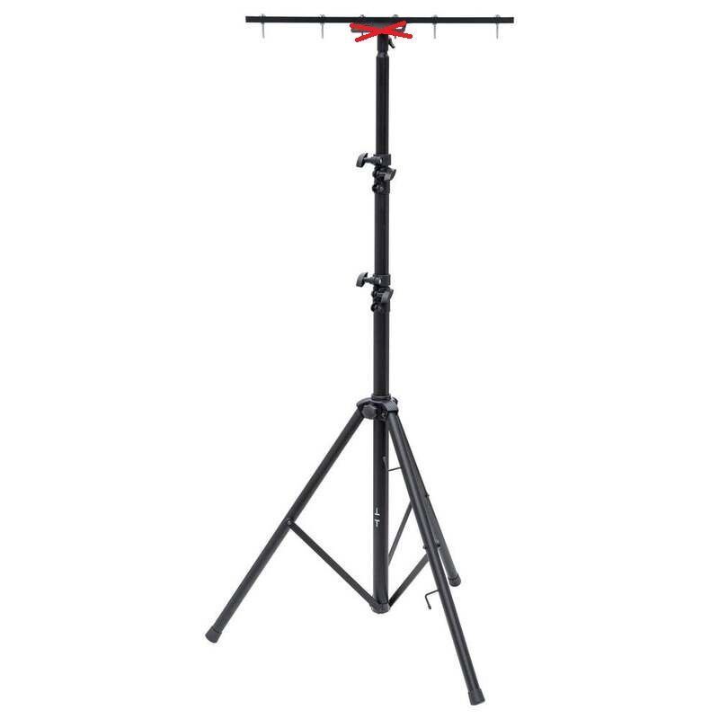 Brennenstuhl Teleskopstativ ST 302 klappbar Metall schwarz max. 300cm 20kg - 4007123691760