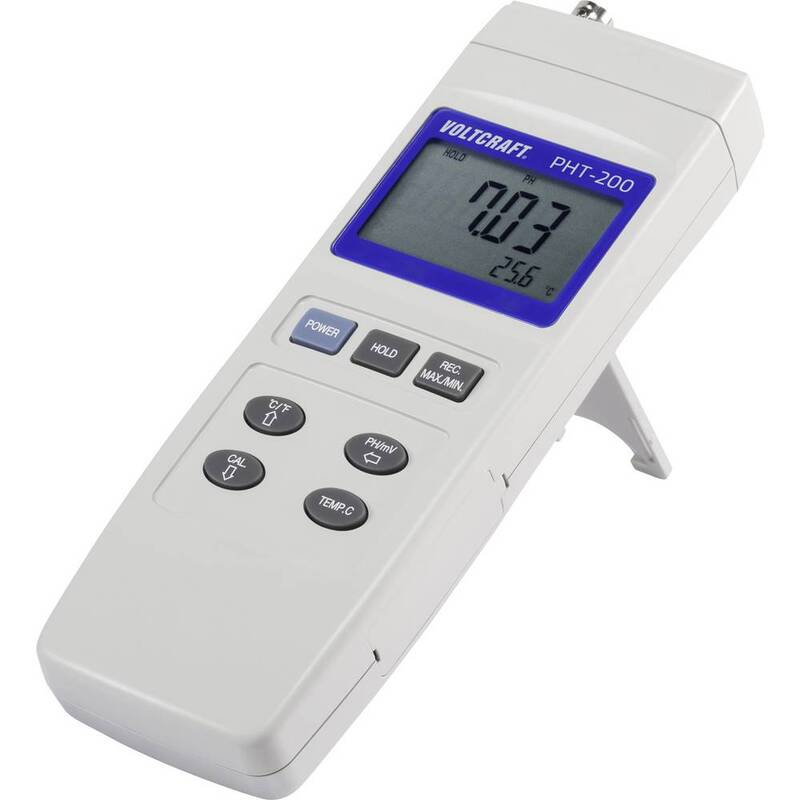 Voltcraft Kombi-Messgerät pH-Wert Redox PHT-200 digital Heizkörper 0-14 pH 250g - 4053199529407