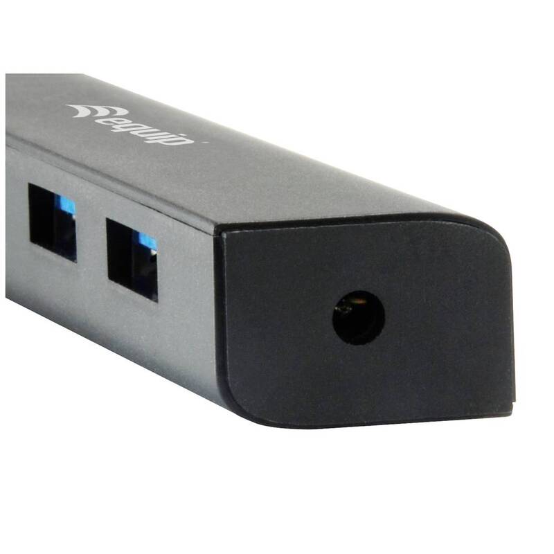 EQUIP USB Hub Verteiler USB C USB 3.2 Gen 1 4 Port Adapter für Notebook 2 STÜCK - 4015867208472