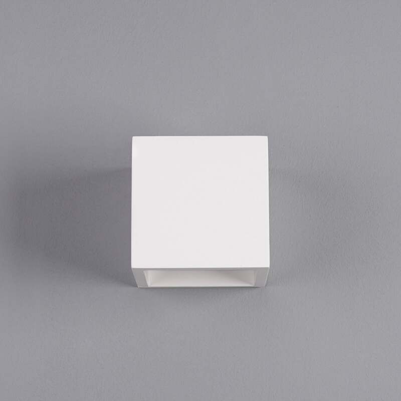 Lindby Wandleuchte Wandlampe LED Gipsleuchte weiß Wohnraum Flur Schlafzimmer - 6291105705301