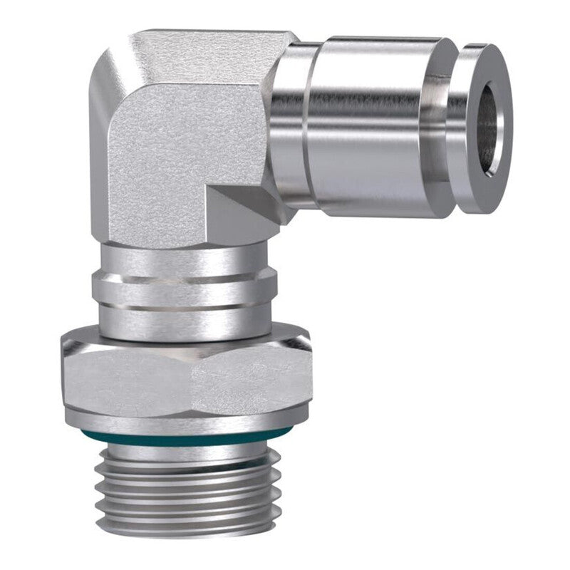 Riegler L-Steckverschraubung Edelstahl 1.4404 G 1/4 drehbar Schlauch-Ø 6mm 20bar - 4047322493369