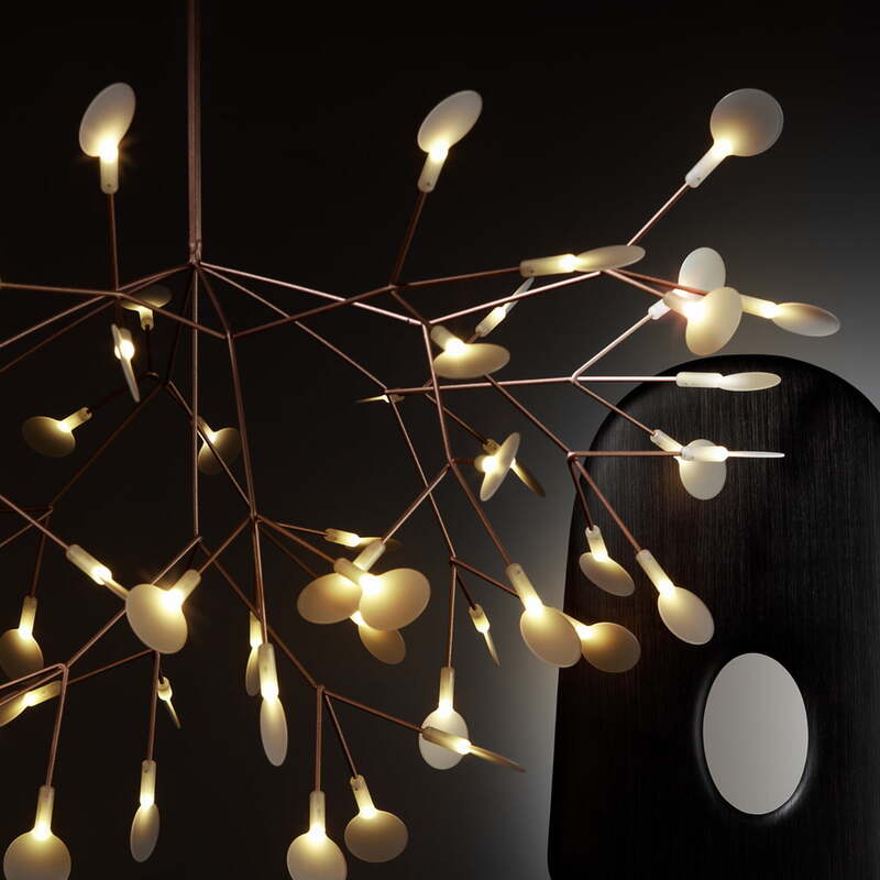 Moooi Heracleum IlI small Pendelleuchte Kupfer Leuchte Hängelampe DEFEKTWARE - 8718282359533