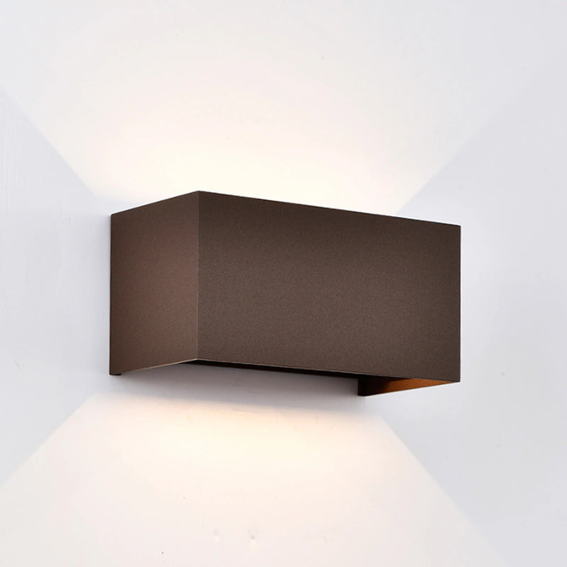 Mantra Iluminación LED Außenwandleuchte Außenlampe Davos double anthrazit - 10033252