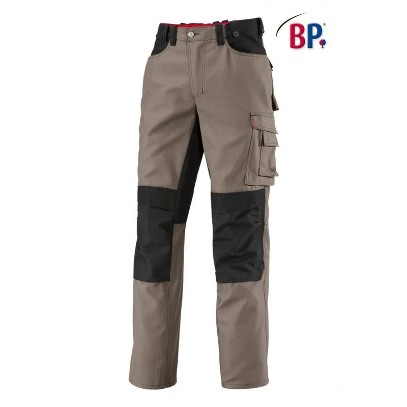 BP Bundhose Hose Arbeitshose Kniepolstertasche Herren Walnuss Schwarz Größe 52 S - 4055301123510
