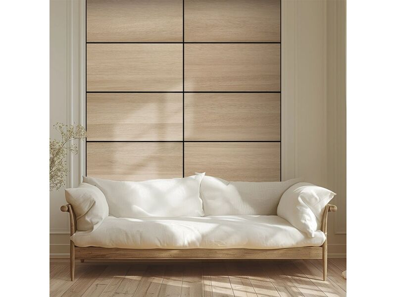 Amadeo Wandpaneel AkustikBoard Eiche Natur 3 Stück Schallabsorber 80x40cm - 9180007771156