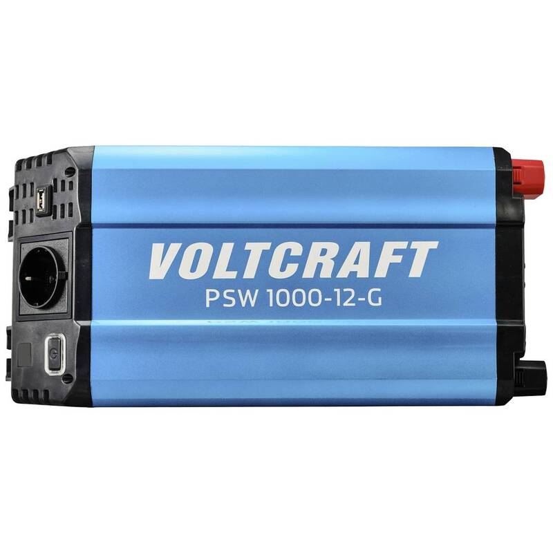 VOLTCRAFT Wechselrichter Spannungswandler MSW 1000 12 G Scope of Delivery - 4064161246925