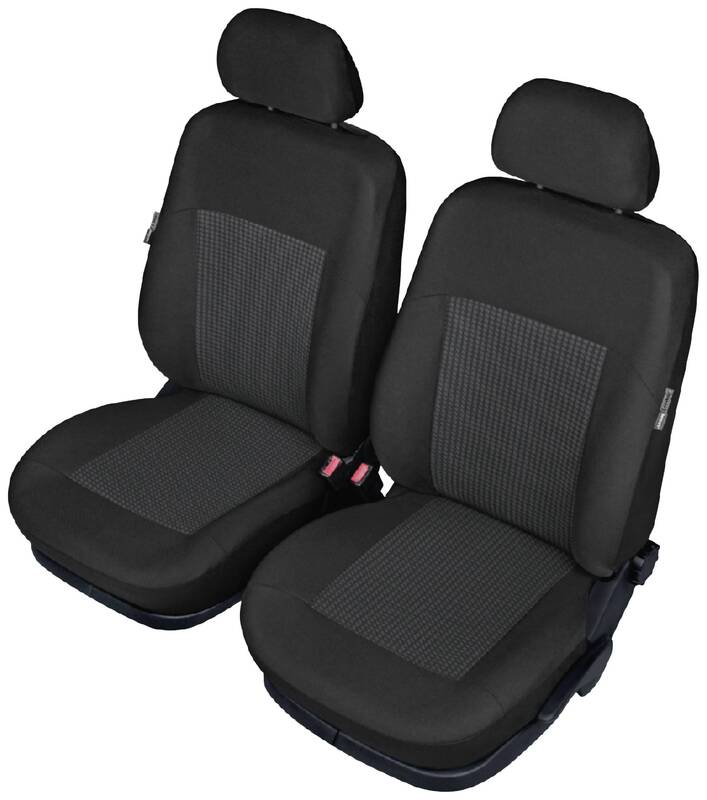HP Autozubehör 22200 Sitzschoner Polyester Schwarz Fahrersitz Beifahrersitz Sitz - 4007928222008