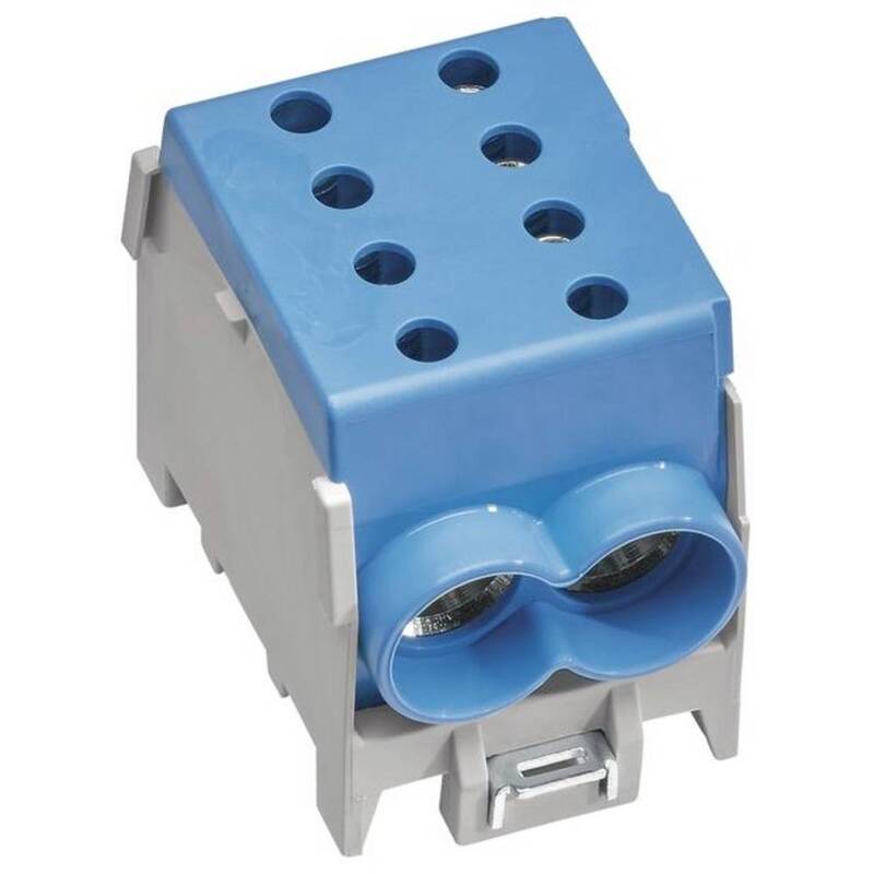 Hager Hauptleitungsabzweigklemme KH70B 1-pol 2x70/2x50qmm blau 1 Stück - 3250613780265