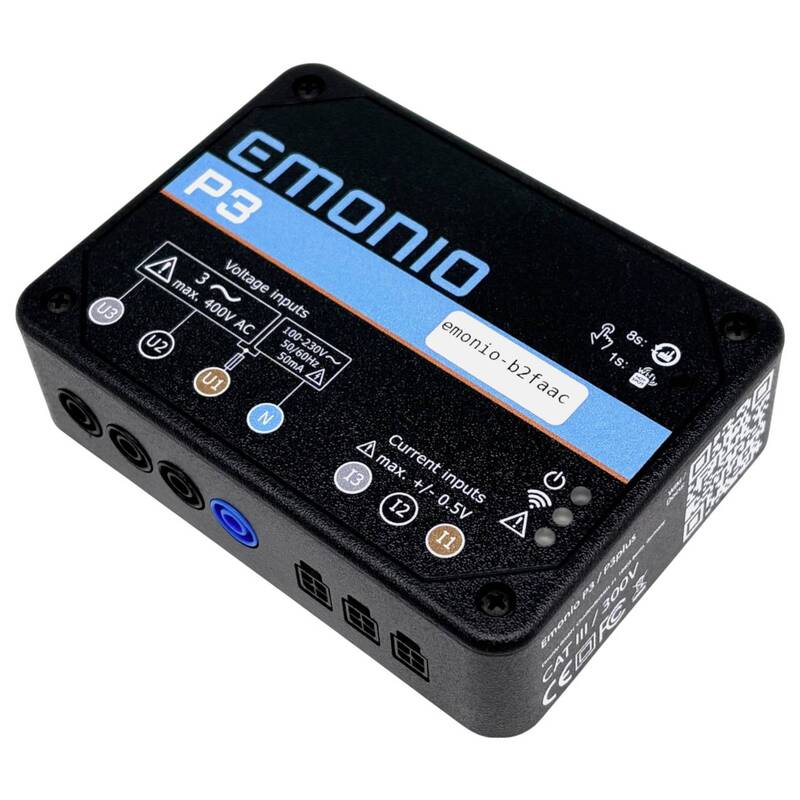 Emonio Energiekostenmessgerät Strommessgerät Set P3 App WLAN Speicher 100mm - 0850073587065