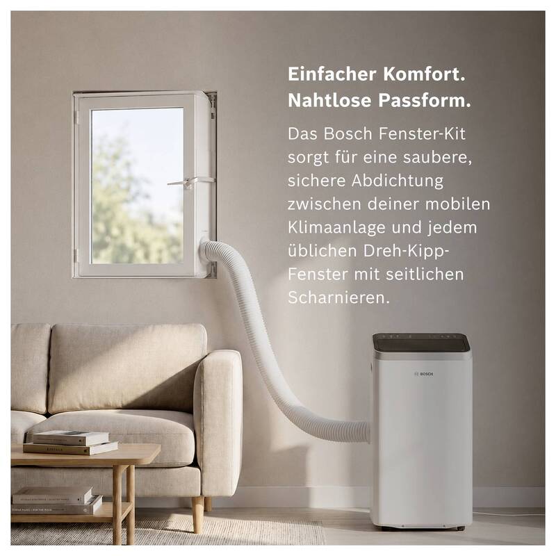 Fensterkit Fensterdichtungsset Fensterabdichtung optimale Isolierung Klimageräte - 4069143455395