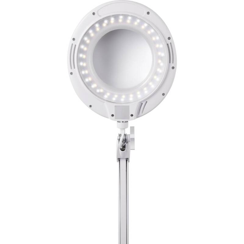 Toolcraft Lupenleuchte 127mm 1.75x LED dimmbar Tischklemme Ersatzlinse 820lm - 4064161198781