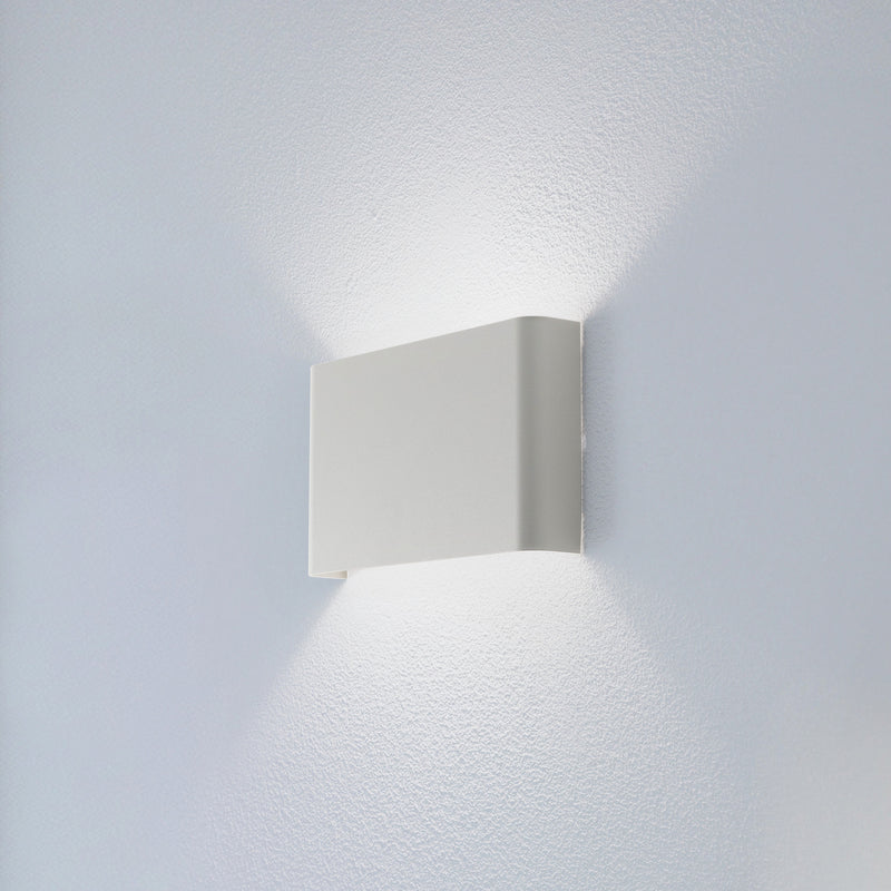 Nowodvorski Lighting Wandleuchte Wandlampe Haga Hellgrau Stahl Leuchte - 5903139113038