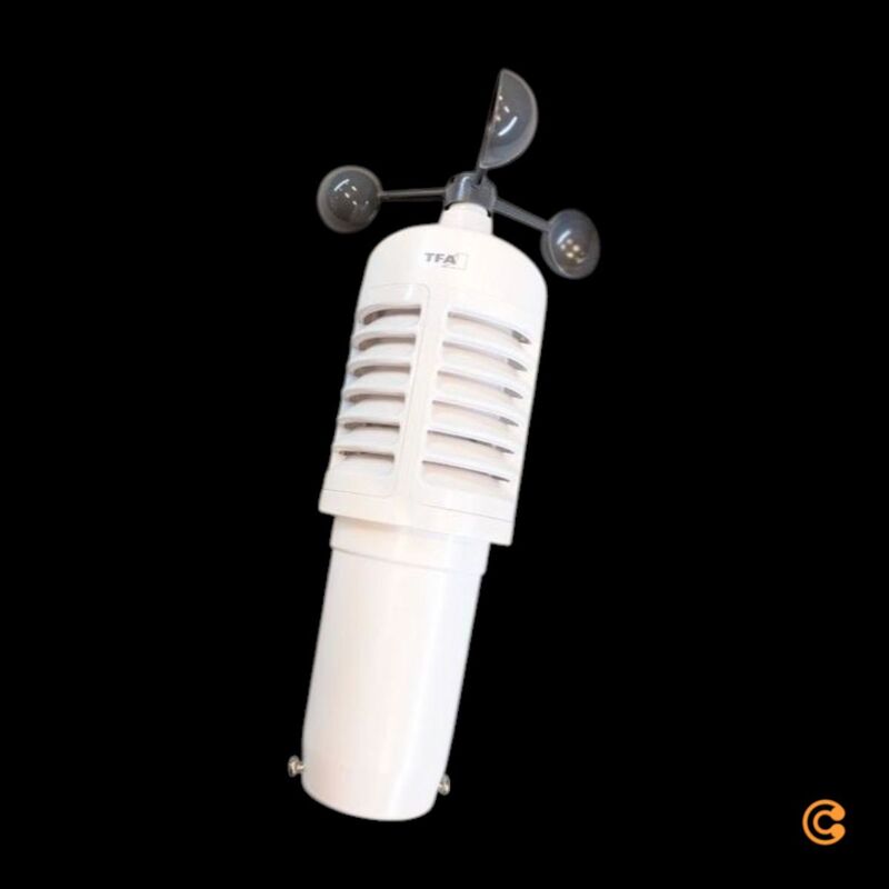 TFA Dostmann 30.3222.02 Kombi-Sensor Thermo-/Hygro/Wind Funk 433 MHz - 4009816029737