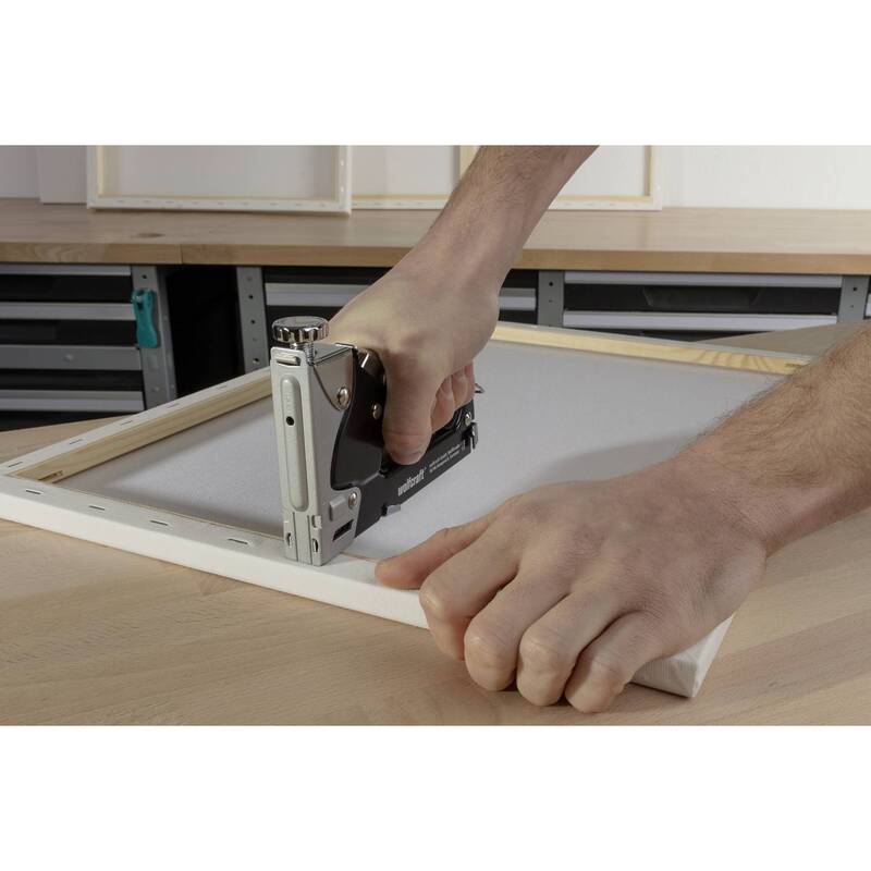 Wolfcraft Tacker-Set tacocraft 7 Handtacker Klammerntyp Schlagwerkzeug Werkzeug - 4006885708907