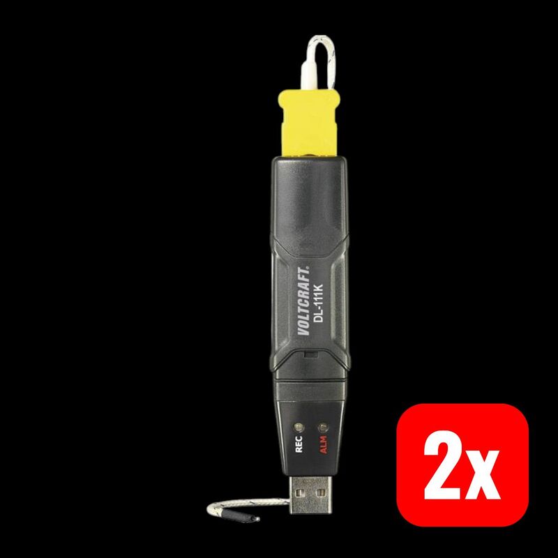 VOLTCRAFT DL-111K Datenlogger Temperaturdatenlogger mit USB Anschluss 50000 - 4053199994427