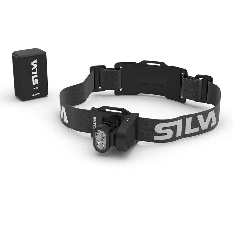 Silva Stirnlampe Free 1200 XS LED Kopflicht 1200 Lumen wasserdicht IPX5 schwarz - 7318860205057