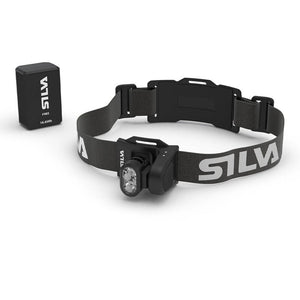 B-Ware Silva Stirnlampe Free 1200 XS LED Kopflicht 1200 Lumen wasserdicht IPX5 schwarz