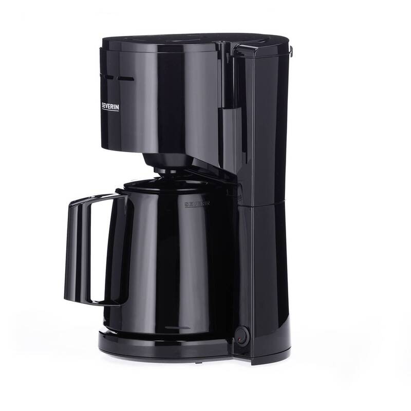 Severin Kaffeemaschine Filterkaffeemaschine schwarz Isolierkanne 8 Tassen 1000W - 4008146041440