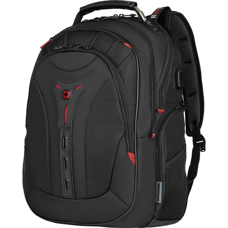 Wenger Notebook Rucksack Pegasus Deluxe Schwarz für 35,8cm Laptop und Tablet - 7613329064511
