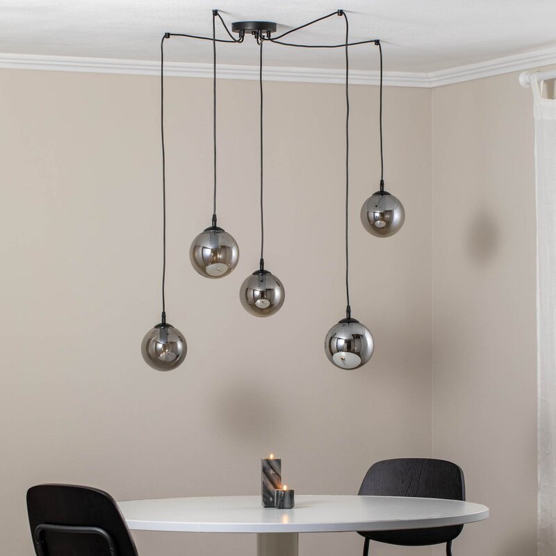 Euluna Hängeleuchte Glassy  Deckenlampe Pendelleuchte Wohnzimmerleuchte E14 - 5901738919006