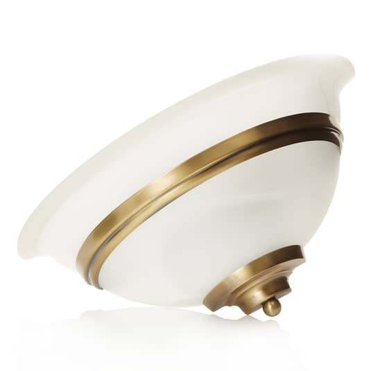 Lindby Wandleuchte Wandleuchte Lampe Leuchte Irimia Licht aus Glas altmessing - 4251096557510