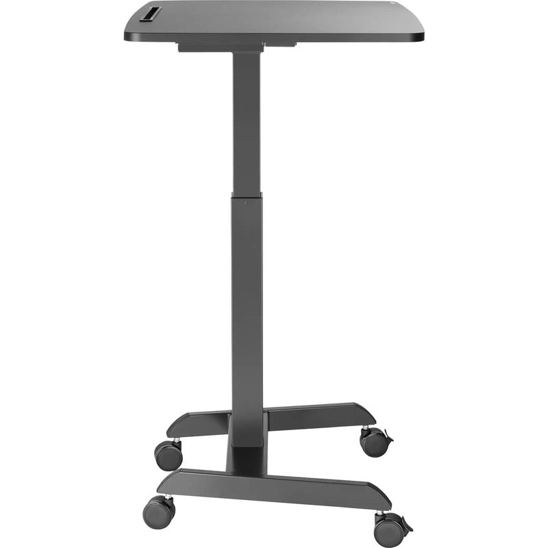 SpeaKa Professional Stehtisch höhenverstellbar 78-128cm schwarz 80x60cm stabil - 4064161199115