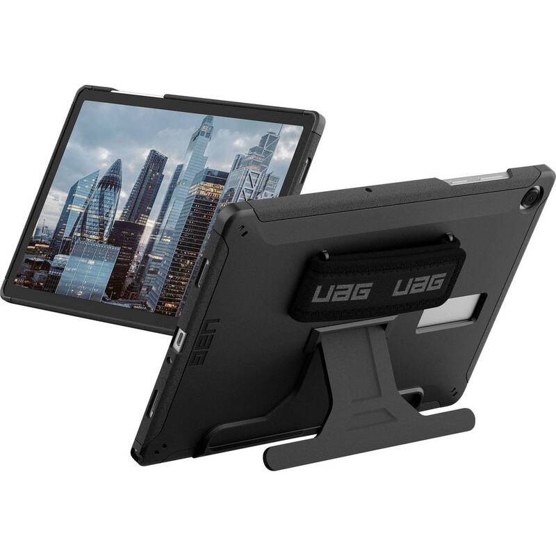 Urban Armor Gear Scout Handstrap Kickstand Case Samsung Galaxy Tab A9+ schwarz - 0840283928147