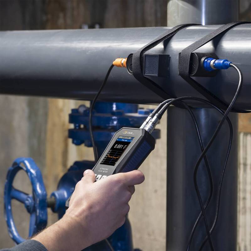Ultraschall Durchflussmessgerät Strömungsmesser PCE PCE-TDS 200 L Datenlogger - 4250348731234